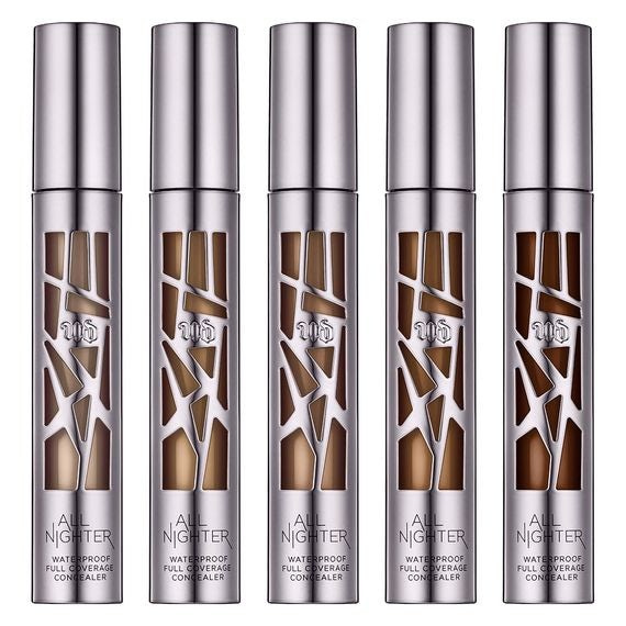 Urban Decay All-Nighter Foundation化妝品包裝字體設(shè)計(jì)