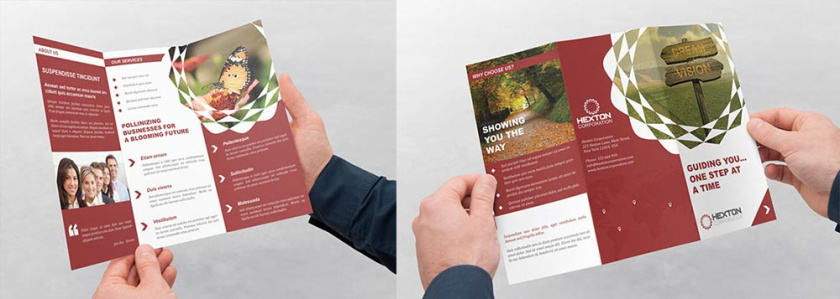 Hexton Corporation企業(yè)三折手冊宣傳冊