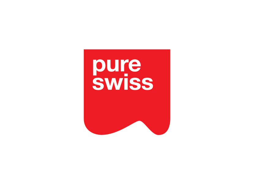 瑞士酸奶PURE SWISS品牌logo設(shè)計(jì) 瑞士酸奶PURE SWISS品牌logo設(shè)計(jì)