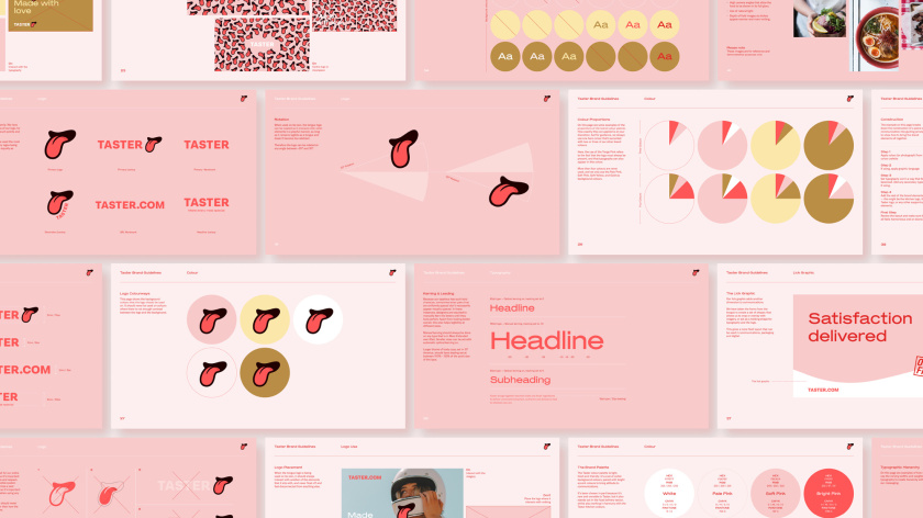 Taster外賣餐飲品牌logo設(shè)計(jì)與品牌vi形象設(shè)計(jì),一個(gè)大膽熱情的舌頭圖案 Taster外賣餐飲品牌logo設(shè)計(jì)與品牌vi形象設(shè)計(jì),一個(gè)大膽熱情的舌頭圖案