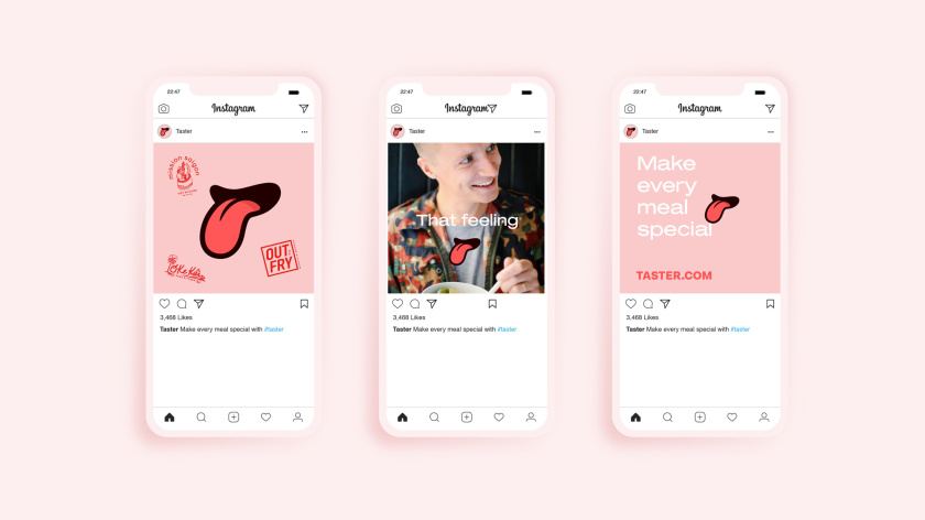 Taster外賣餐飲與品牌vi形象設(shè)計(jì),一個(gè)大膽熱情的舌頭圖案 Taster外賣餐飲與品牌vi形象設(shè)計(jì),一個(gè)大膽熱情的舌頭圖案