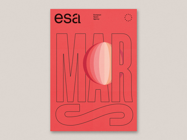 ESA歐洲航天局火箭logo設計與矢量彩色簡潔科幻天文插圖VI設計 ESA歐洲航天局火箭logo設計與矢量彩色簡潔科幻天文插圖VI設計