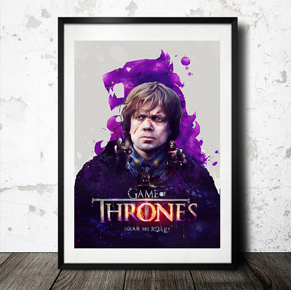 權(quán)利的游戲“聽到我咆哮”的海報設(shè)計--上海廣告設(shè)計公司 權(quán)利的游戲“聽到我咆哮”的海報設(shè)計--上海廣告設(shè)計公司