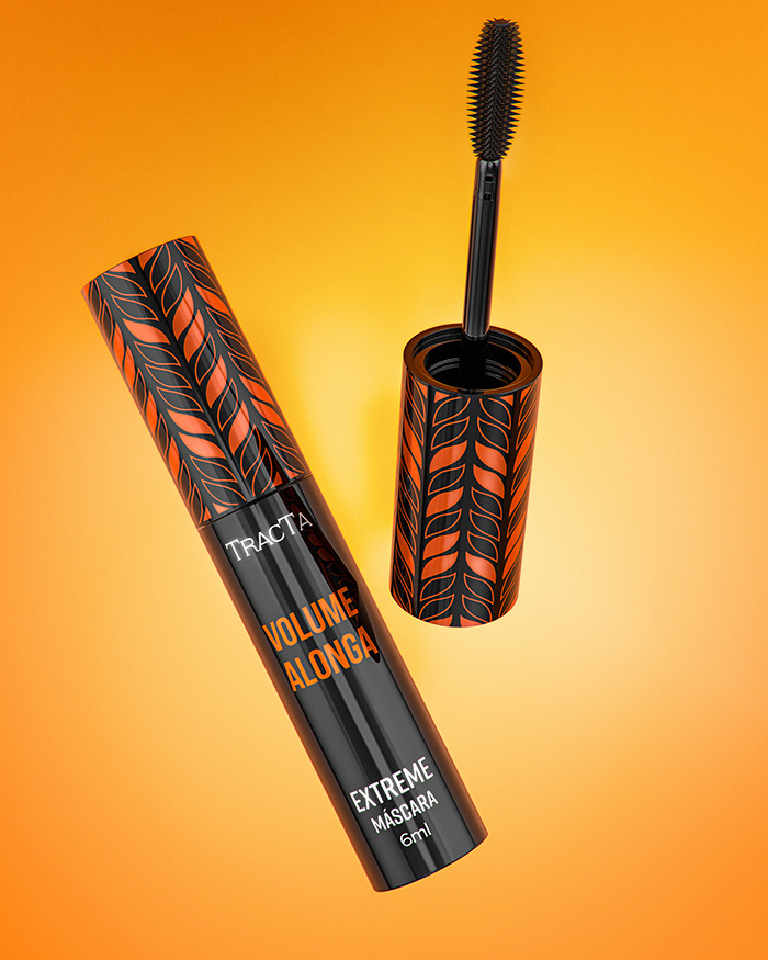 Tracta 睫毛膏包裝設(shè)計(jì)靈感,塑料和PVC材質(zhì)搭配幾何圖形 Tracta 睫毛膏包裝設(shè)計(jì)靈感,塑料和PVC材質(zhì)搭配幾何圖形