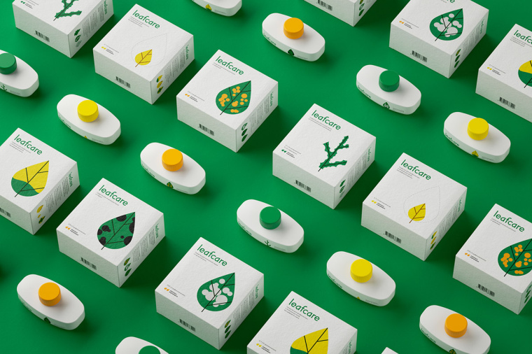 Leafcare 創(chuàng)新植物殺蟲劑及植物保護(hù)產(chǎn)品包裝設(shè)計(jì)“葉子篇”