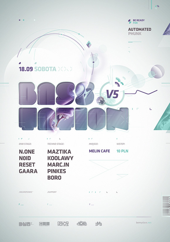 BASSTATION V5的傳單設計宣傳單頁設計-上海平面設計公司