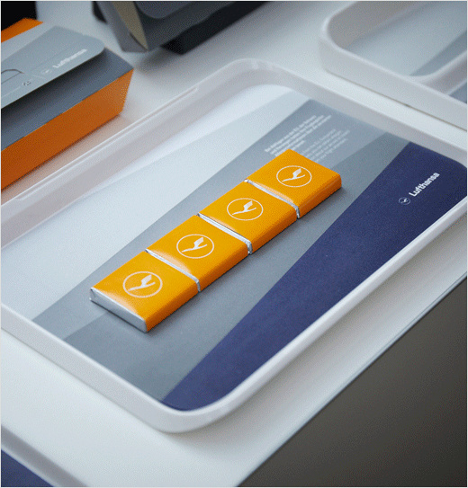 漢莎航空更新品牌logo設(shè)計-品牌配色