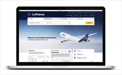 漢莎航空更新品牌logo設(shè)計-品牌配色