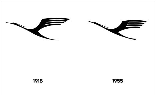 漢莎航空更新品牌logo設(shè)計-變化歷史
