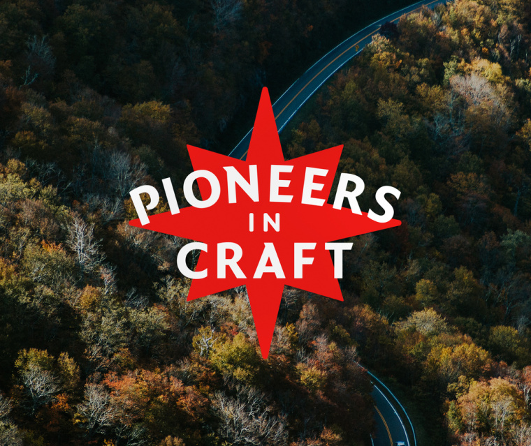 Highland Brewing啤酒包裝設計標志設計，字母“H”與指南針巧妙的融合