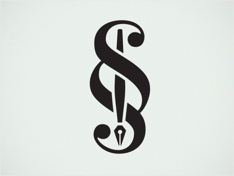 字母“L”加鋼筆組合法律logo設計--上海logo設計公司 字母“L”加鋼筆組合法律logo設計--上海logo設計公司