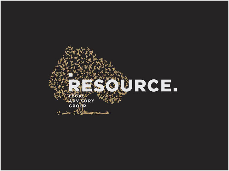 生命樹加字母組合的法律logo設計--上海logo設計公司 生命樹加字母組合的法律logo設計--上海logo設計公司