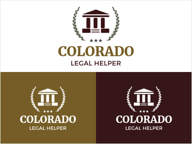 綠色橄欖花加房屋組合法律logo設計--上海logo設計公司 綠色橄欖花加房屋組合法律logo設計--上海logo設計公司