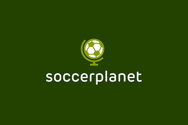 綠色足球地球logo設(shè)計(jì)-上海logo設(shè)計(jì)公司