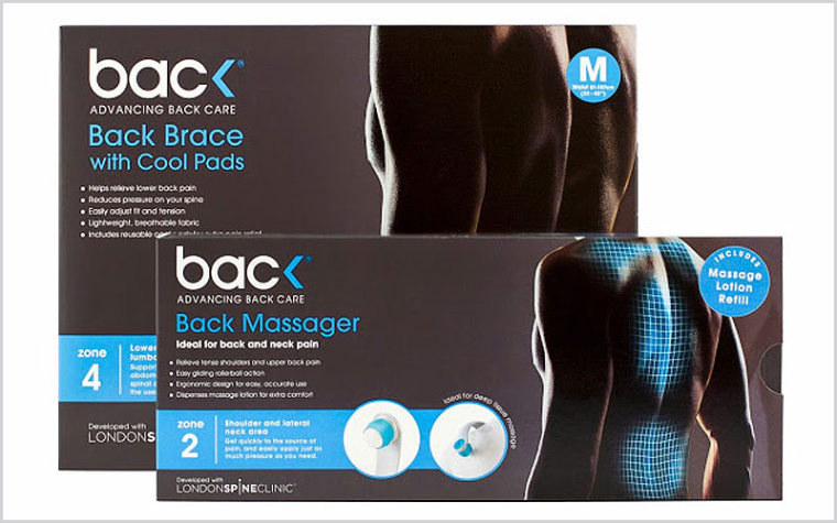 Bac背部按摩器包裝設(shè)計(jì)