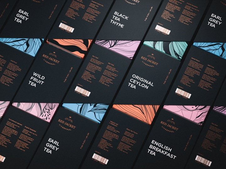 紅色夾克茶“茶之海洋”包裝設(shè)計，歷史傳說與現(xiàn)代藝術(shù)的融匯之作