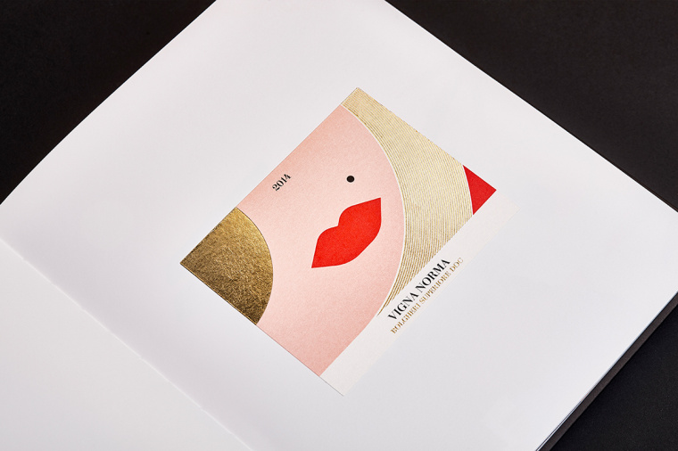 Nuceria Group 國外酒文化宣傳畫冊設(shè)計“瓶子里的故事”-諾瑪和紅酒