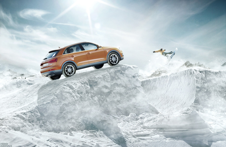 上海海報設(shè)計公司欣賞：奇幻的汽車創(chuàng)意海報設(shè)計