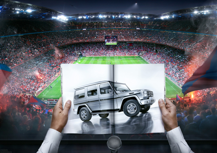 上海海報設(shè)計公司欣賞：一組俄羅斯奇幻的汽車創(chuàng)意海報設(shè)計