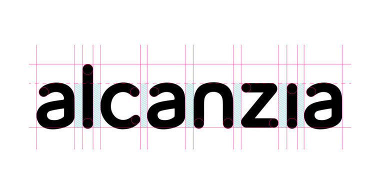 Alcanzia 電力公用事業(yè)公司品牌形象重塑設(shè)計-logo設(shè)計-字體設(shè)計