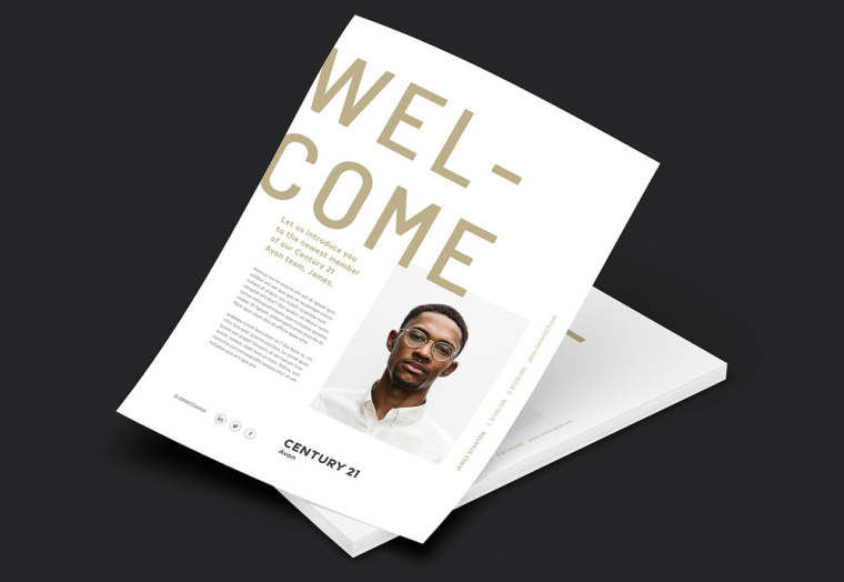 Century 21 房地產(chǎn)中介代理公司新品牌形象設(shè)計(jì)與logo設(shè)計(jì)房產(chǎn)代理表-