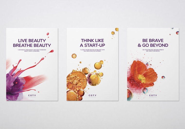 美麗的全球挑戰(zhàn)者COTY美容公司蝴蝶品牌形象策劃設(shè)計