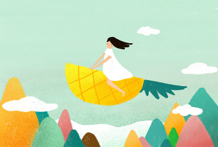 鳳梨酥店“一封情酥”插圖畫式包裝設(shè)計“情不自已,酥給了你” 鳳梨酥店“一封情酥”插圖畫式包裝設(shè)計“情不自已,酥給了你”