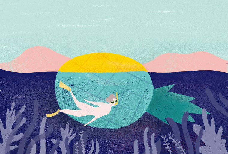 鳳梨酥店“一封情酥”插圖畫式包裝設(shè)計“情不自已,酥給了你” 鳳梨酥店“一封情酥”插圖畫式包裝設(shè)計“情不自已,酥給了你”