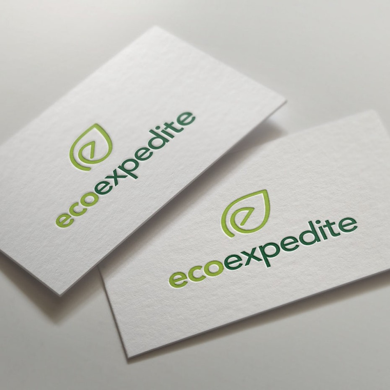 EcoExpedite綠色標志設計