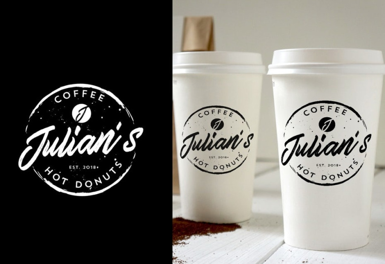 簡單的黑色標志設計