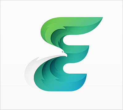 2018年10個(gè)最新標(biāo)志logo設(shè)計(jì)趨勢(shì)-重疊漸變偏移logo設(shè)計(jì)