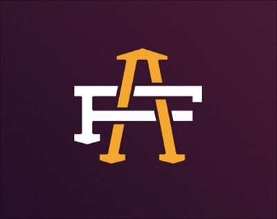 2018年10個(gè)最新標(biāo)志logo設(shè)計(jì)趨勢(shì)-重疊的字符和文字logo設(shè)計(jì)