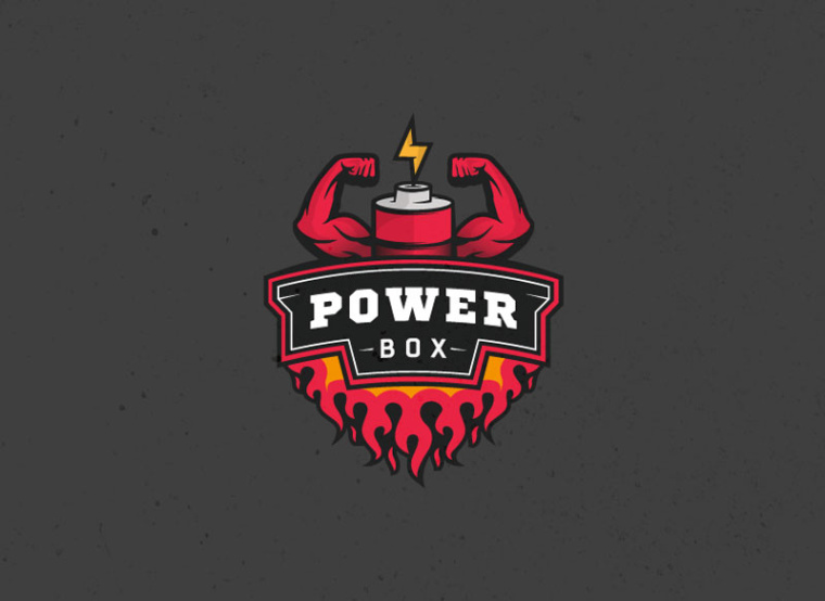 電源箱logo設(shè)計(jì)-上海logo設(shè)計(jì)公司健康保健運(yùn)動(dòng)營養(yǎng)logo靈感