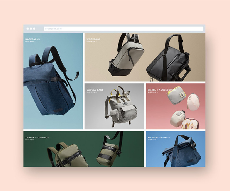 澳洲Crumpler小野人箱包品牌新logo設計,由字母組成的抽象人物 澳洲Crumpler小野人箱包品牌新logo設計,由字母組成的抽象人物