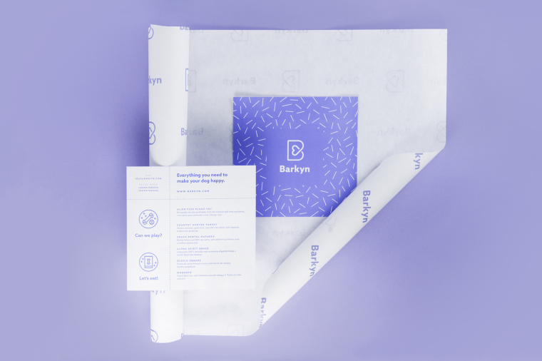 Barkyn 狗糧寵物食品品牌形象設(shè)計(jì)-logo設(shè)計(jì)包裝設(shè)計(jì)，淡雅溫馨風(fēng)格展現(xiàn)寵物之愛(ài)