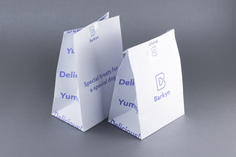 Barkyn 狗糧寵物食品品牌形象設(shè)計(jì)-logo設(shè)計(jì)包裝設(shè)計(jì)，淡雅溫馨風(fēng)格展現(xiàn)寵物之愛(ài)