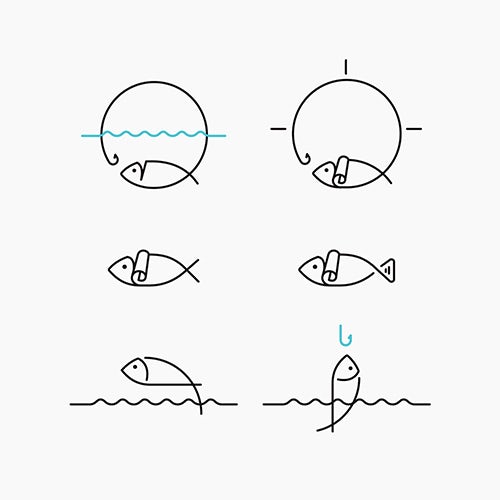 魚俱樂部餐廳動態(tài)logo設(shè)計-上海尚略logo設(shè)計公司欣賞 魚俱樂部餐廳動態(tài)logo設(shè)計-上海尚略logo設(shè)計公司欣賞