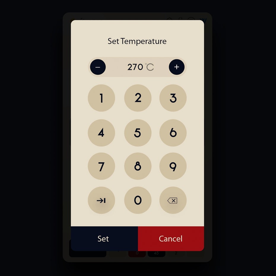 工業(yè)商用烤箱應(yīng)用程序界面設(shè)計-上海尚略logo設(shè)計公司欣賞