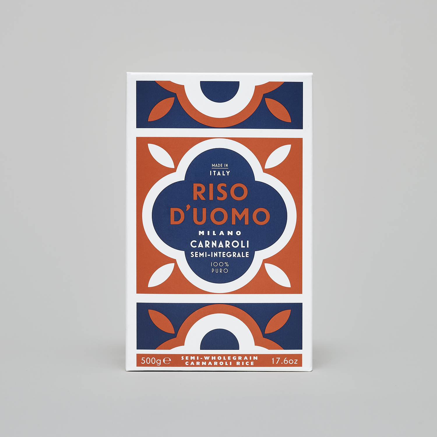 Riso D’uomo 大米包裝設(shè)計,華麗大理石地磚圖案靈感 Riso D’uomo 大米包裝設(shè)計,華麗大理石地磚圖案靈感