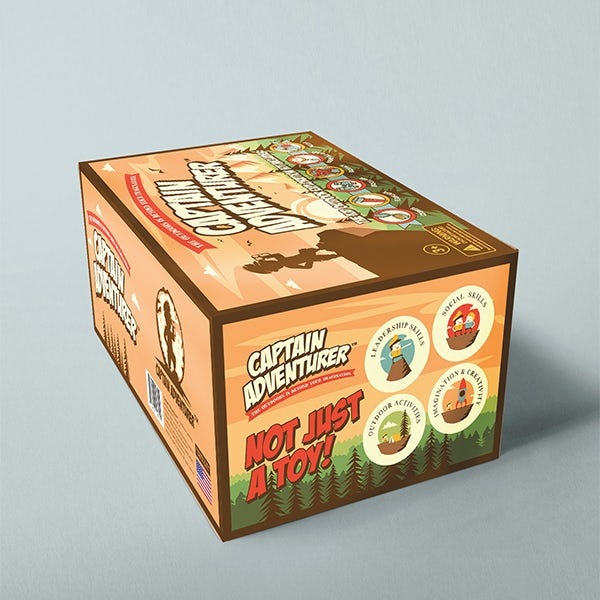 冒險(xiǎn)家隊(duì)長(zhǎng)包裝設(shè)計(jì)