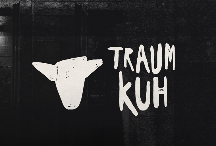 Traumkuh 咖啡店手繪山羊logo設(shè)計(jì)-上海設(shè)計(jì)公司欣賞