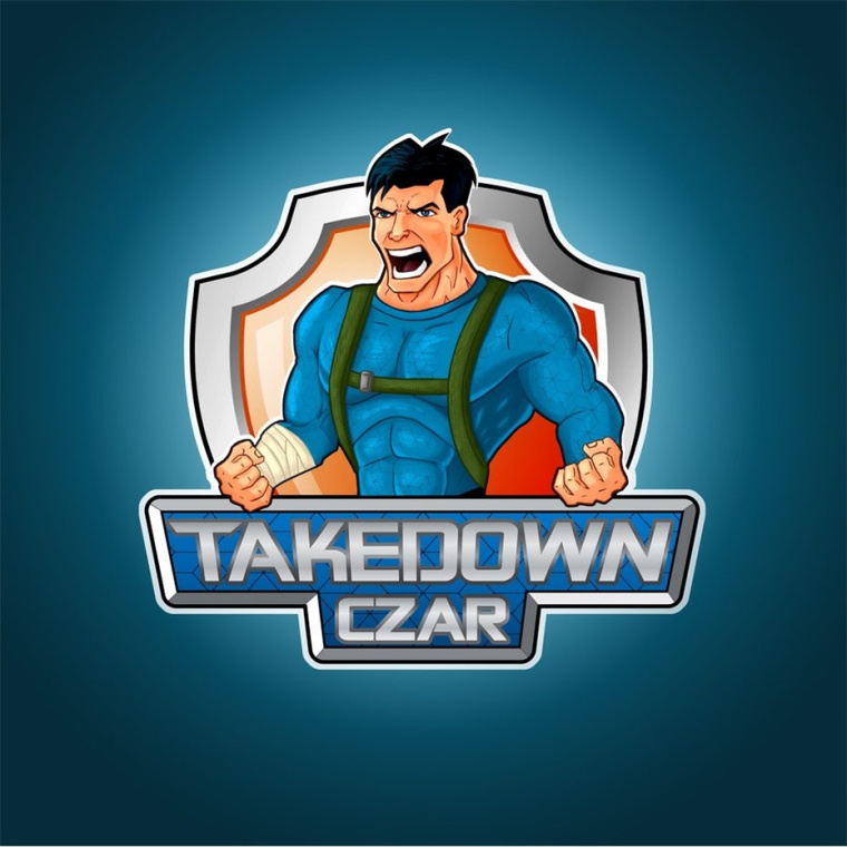 憤怒的肌肉男吉祥物標志設(shè)計