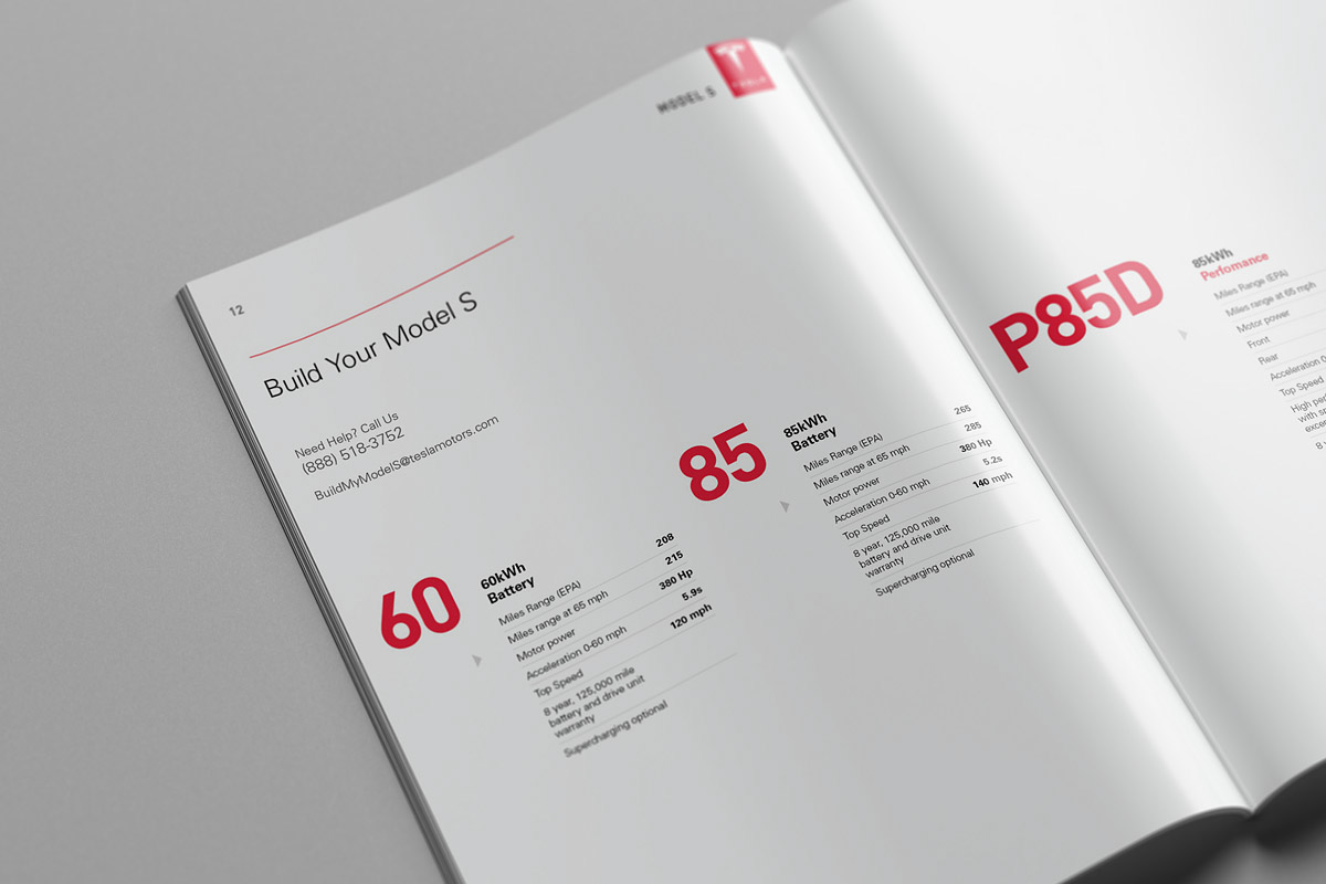 特斯拉Model S與Model XModel X汽車宣傳畫冊設(shè)計(jì)-上海畫冊設(shè)計(jì)公司