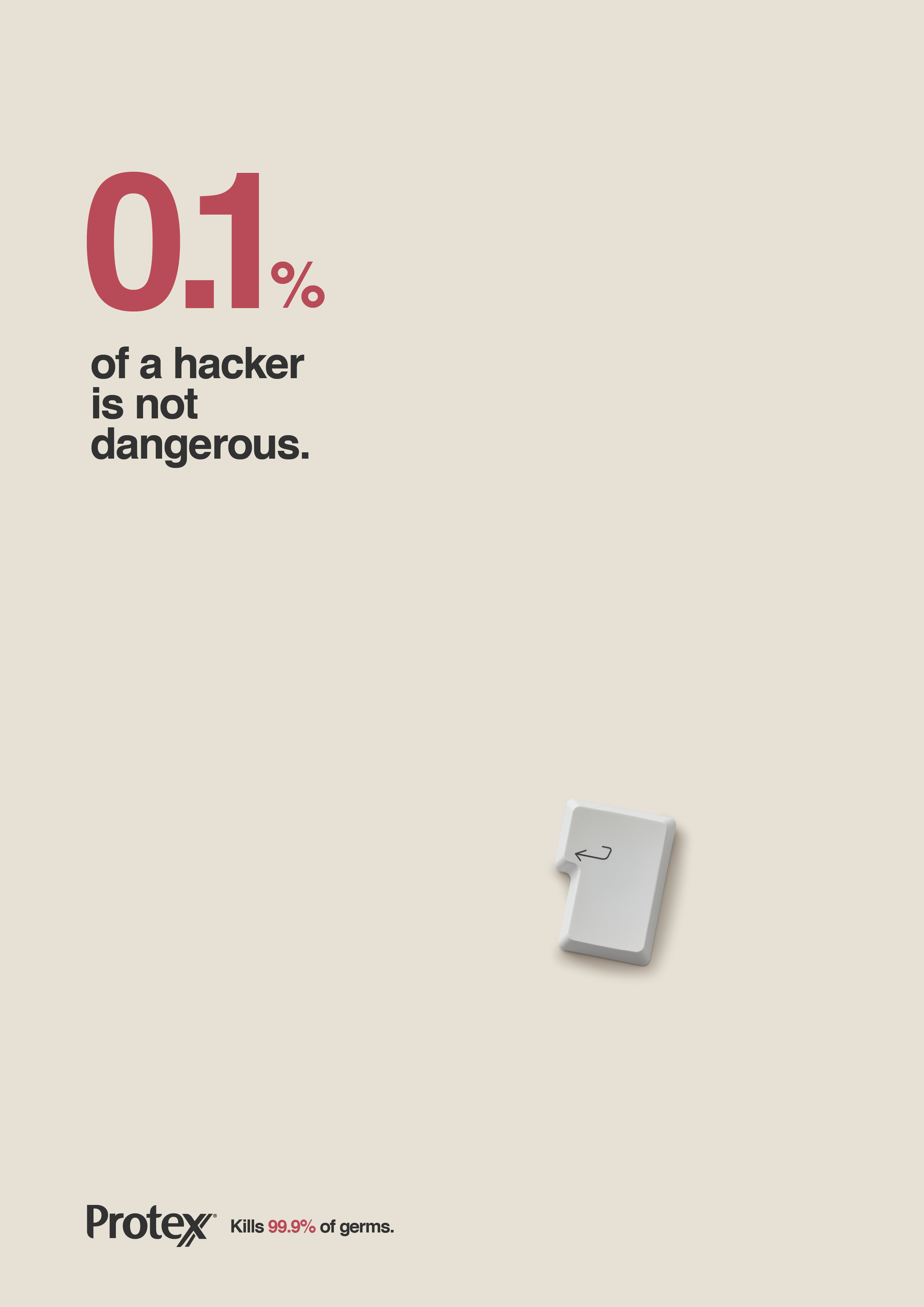 Protex抗菌洗手液創(chuàng)意平面廣告策劃設(shè)計(jì)-黑客篇