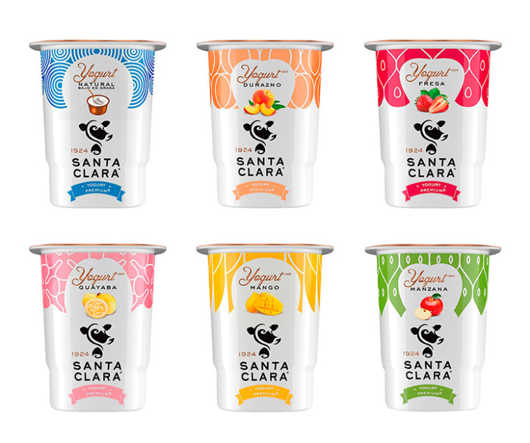 Santa Clara 乳制品品牌形象與標志重塑設(shè)計-原老包裝設(shè)計