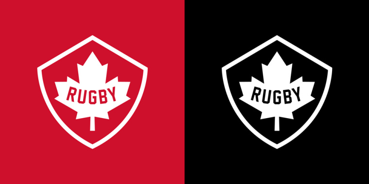 加拿大橄欖球聯(lián)盟新楓葉盾牌logo設(shè)計，體育品牌形象設(shè)計