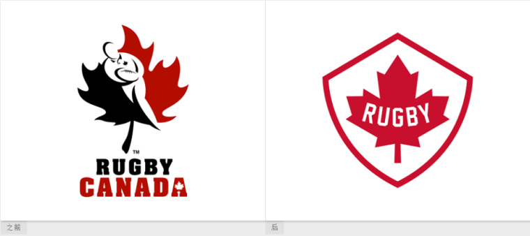 加拿大橄欖球聯(lián)盟新楓葉盾牌logo設(shè)計