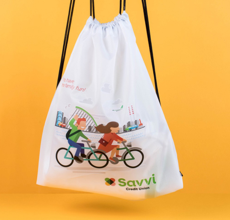 Savvi Credit Union信用合作社“四葉草外形”標(biāo)志創(chuàng)意設(shè)計(jì)