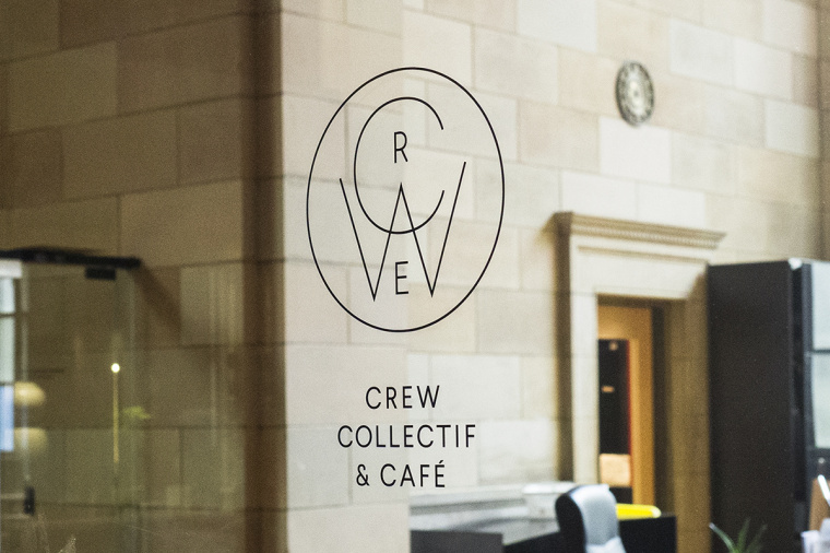 Crew Collective＆cafe品牌形象VI設(shè)計(jì)logo設(shè)計(jì)，現(xiàn)代美學(xué)與傳統(tǒng)設(shè)計(jì)元素相結(jié)合