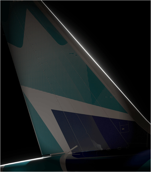 加拿大航空公司logo設(shè)計(jì)與飛機(jī)涂裝設(shè)計(jì)